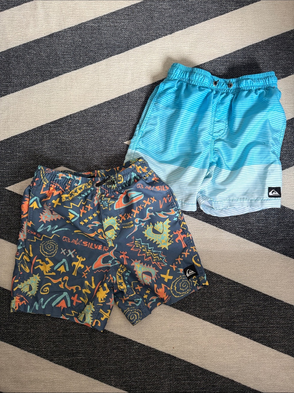 Quicksilver boys 8 swim trunk bundle